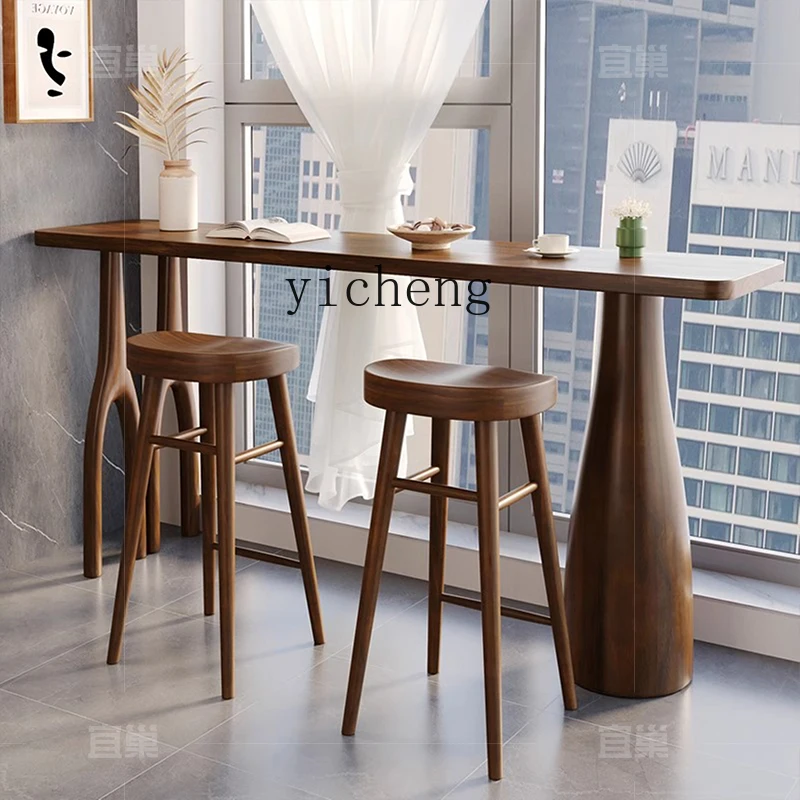 Home Bar Stools - TWR Bar Table Small Apartment Dining
