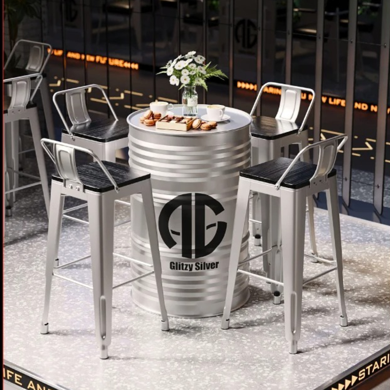 ‌Industrial Bar Table | Metal  - Home Bar Stools ulasan dan harga
