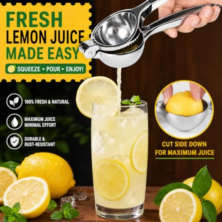 Premium Lemon Squeezer, Large  - Citrus Juicer Bar ulasan dan harga