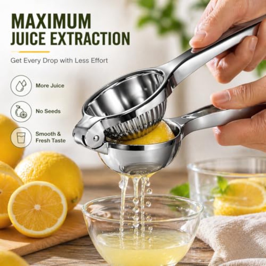 Premium Lemon Squeezer, Large  - Citrus Juicer Bar ulasan dan harga