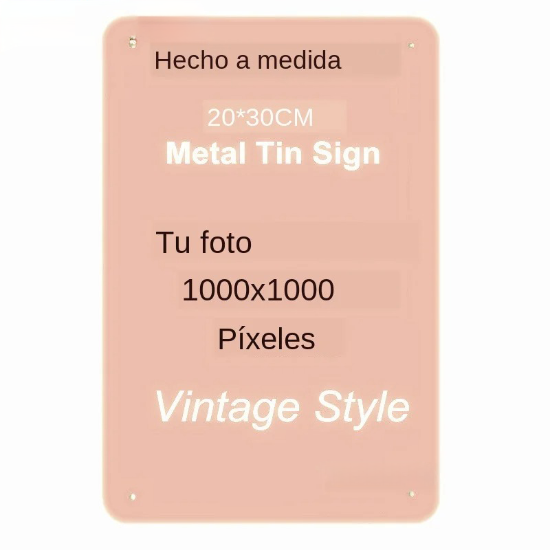 Personalized 20×30cm Vintage S - Home Bar Accessories ulasan dan harga
