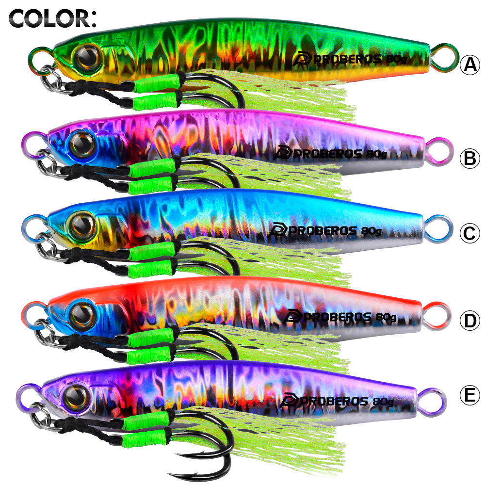 LHFSH 35g-80g Long Cast Metal  - Jigger Double Sided ulasan dan harga