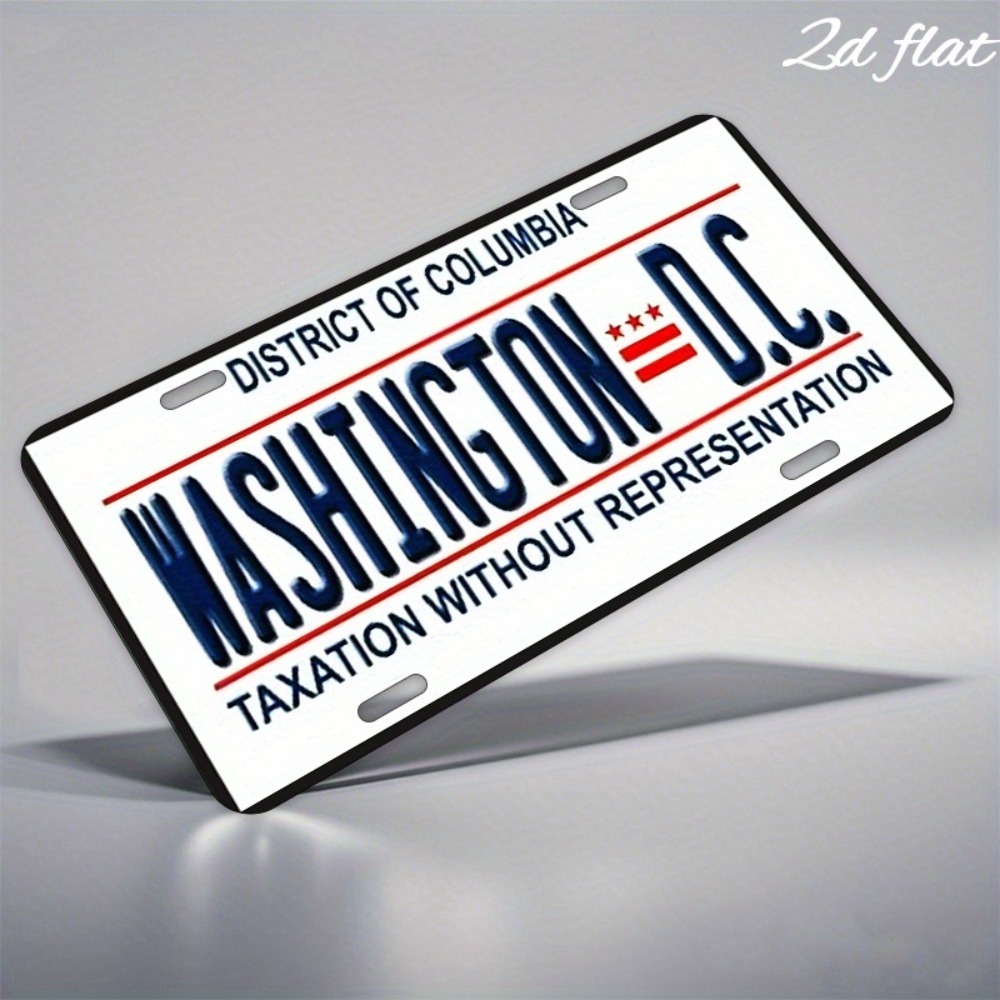 [2D Flat] 1pc Washington D.C.  - Home Bar Signs ulasan dan harga