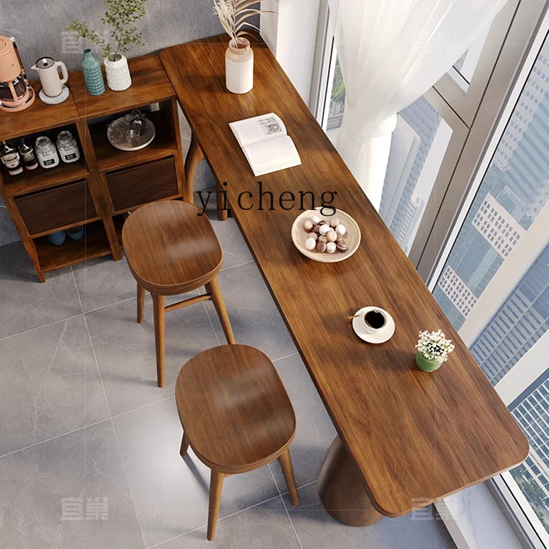 TWR Bar Table Small Apartment  - Home Bar Stools ulasan dan harga