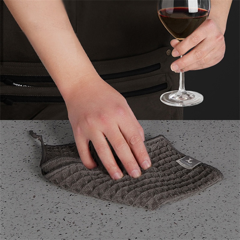 1/4Pcs Coffee Bar Cleaning Tow - Home Bar Shelf ulasan dan harga