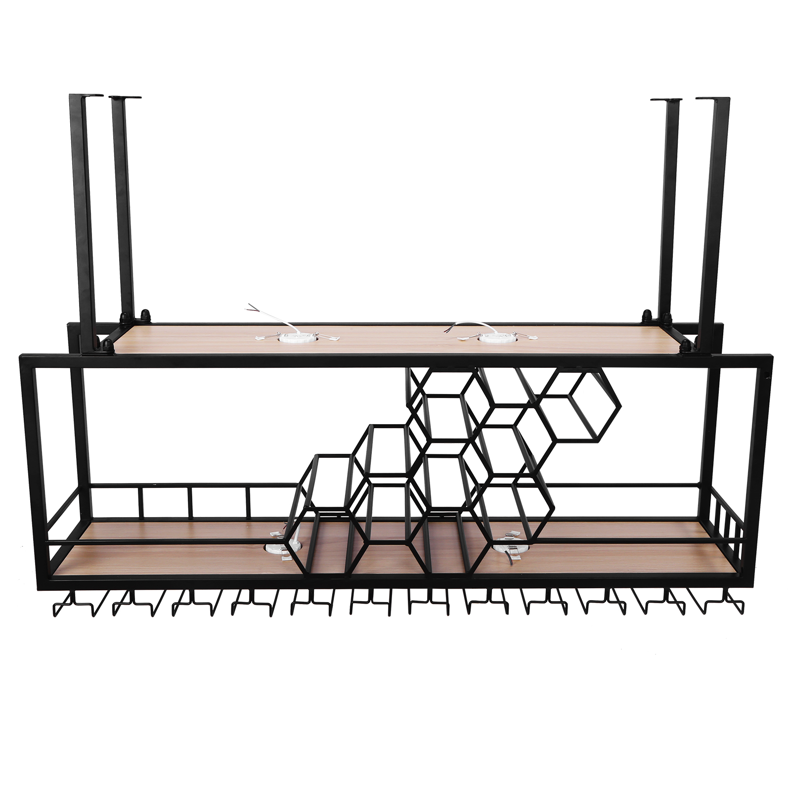 Bar Liquor Bottle Display Shel - Home Bar Shelf ulasan dan harga