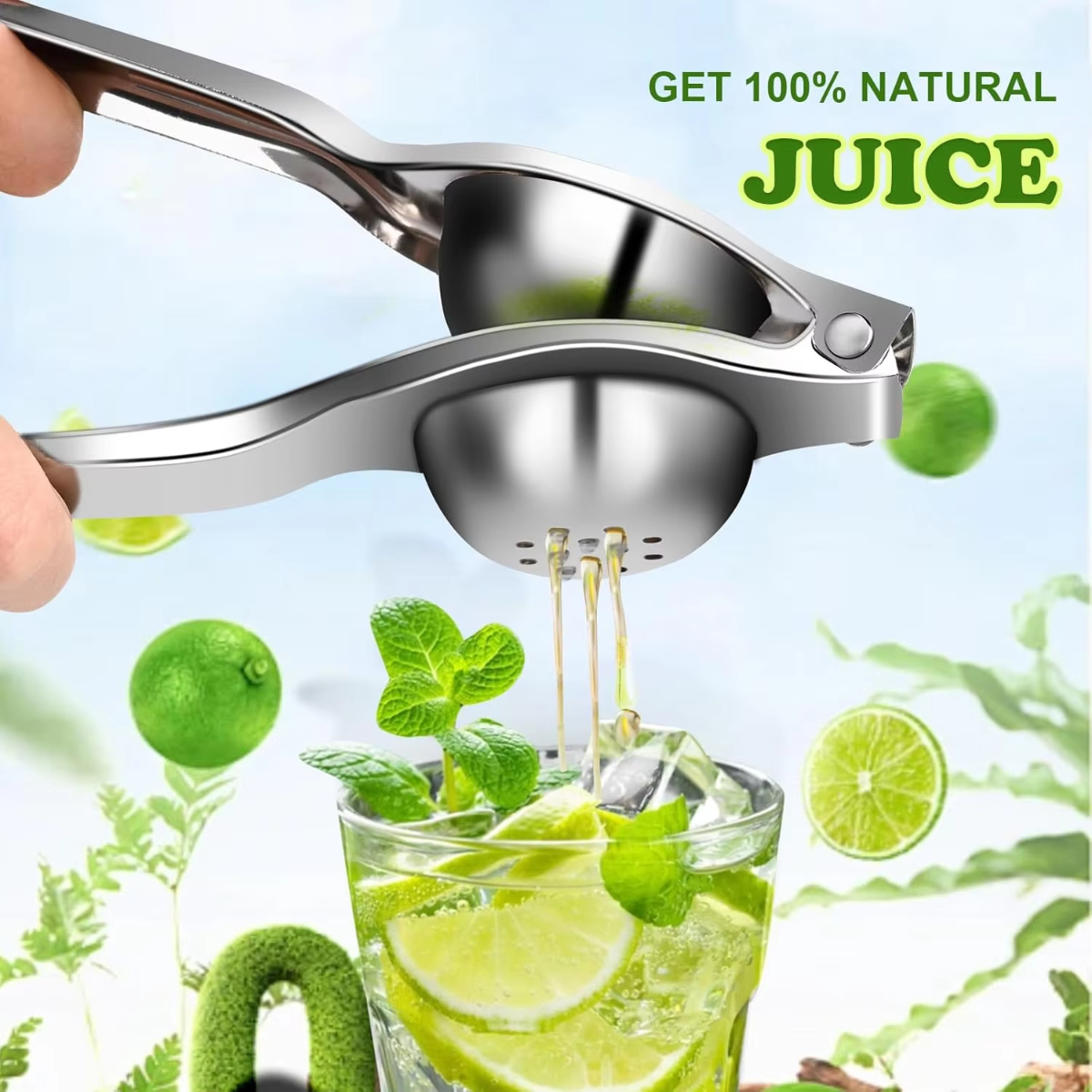 1/2/3pcs Stainless Steel Lemon - Citrus Juicer Bar ulasan dan harga