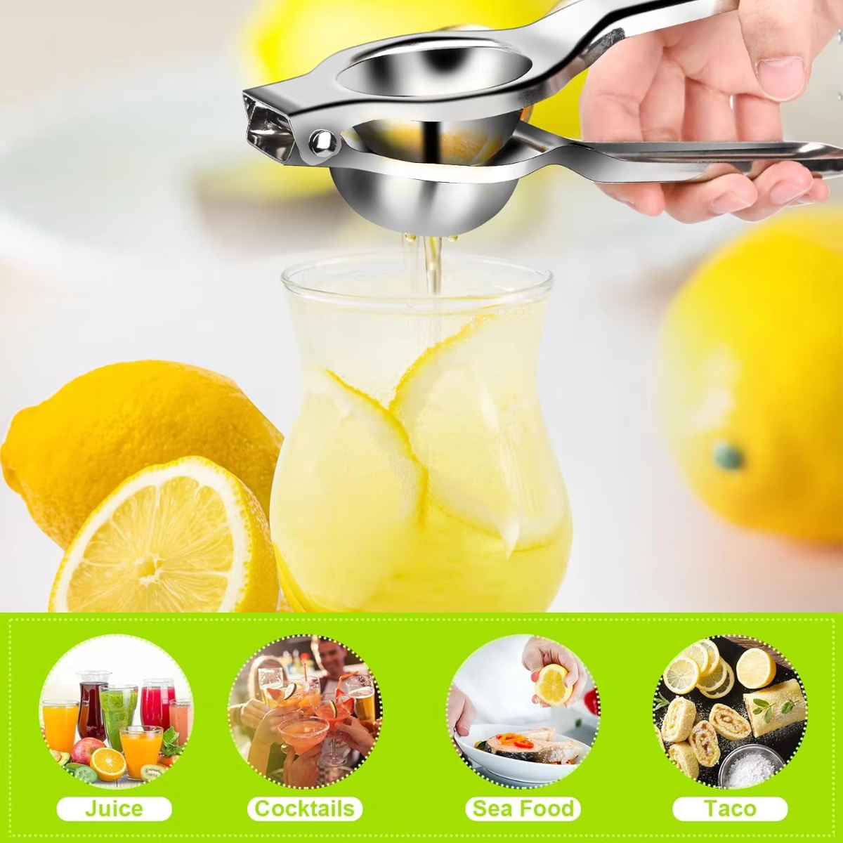 1/2/3pcs Stainless Steel Lemon - Citrus Juicer Bar ulasan dan harga