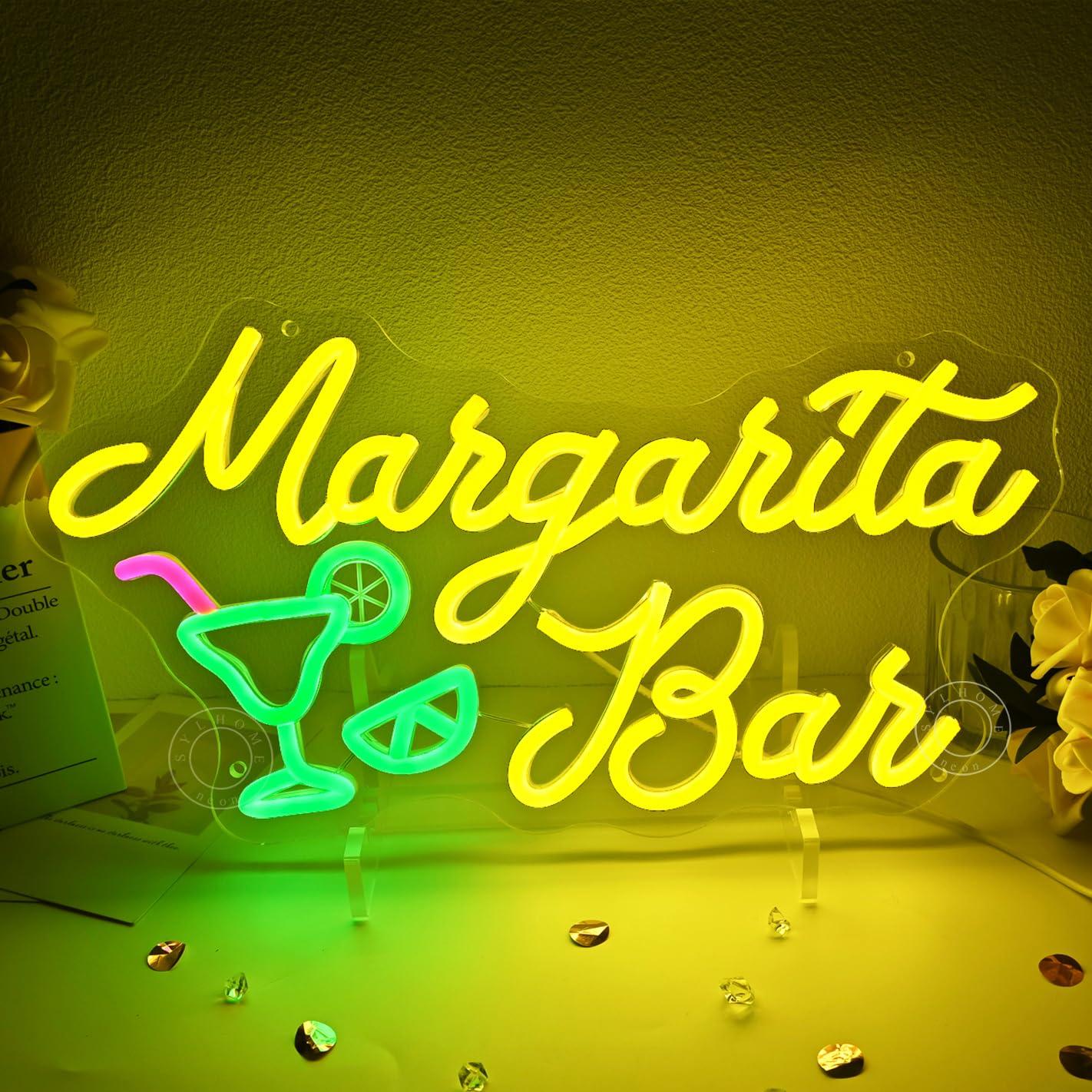 Margarita Bar Neon Sign Dimmab - Home Bar Signs ulasan dan harga