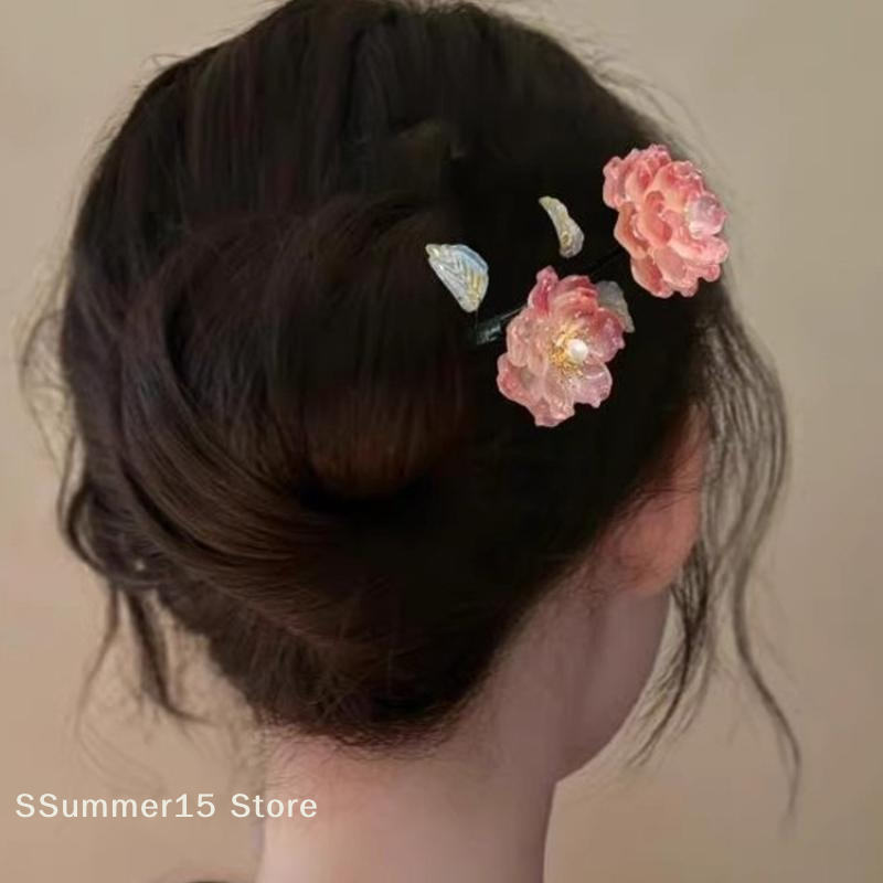 【R】1pc Exquisite Glass Hair Ac - Old Fashioned Glass ulasan dan harga