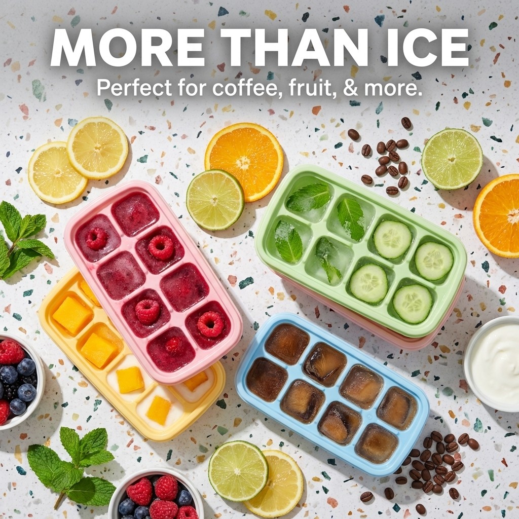 8 Grids Mini Plastic Ice Cube  - Citrus Juicer Bar ulasan dan harga