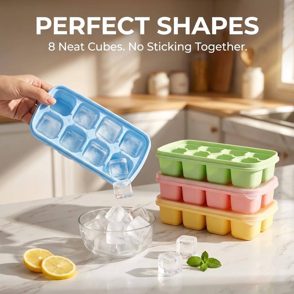 8 Grids Mini Plastic Ice Cube  - Citrus Juicer Bar ulasan dan harga