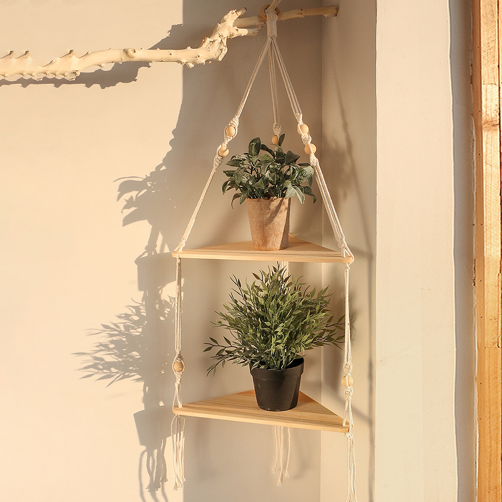 1/2/3-tier Floating Wall Shelf - Home Bar Shelf ulasan dan harga