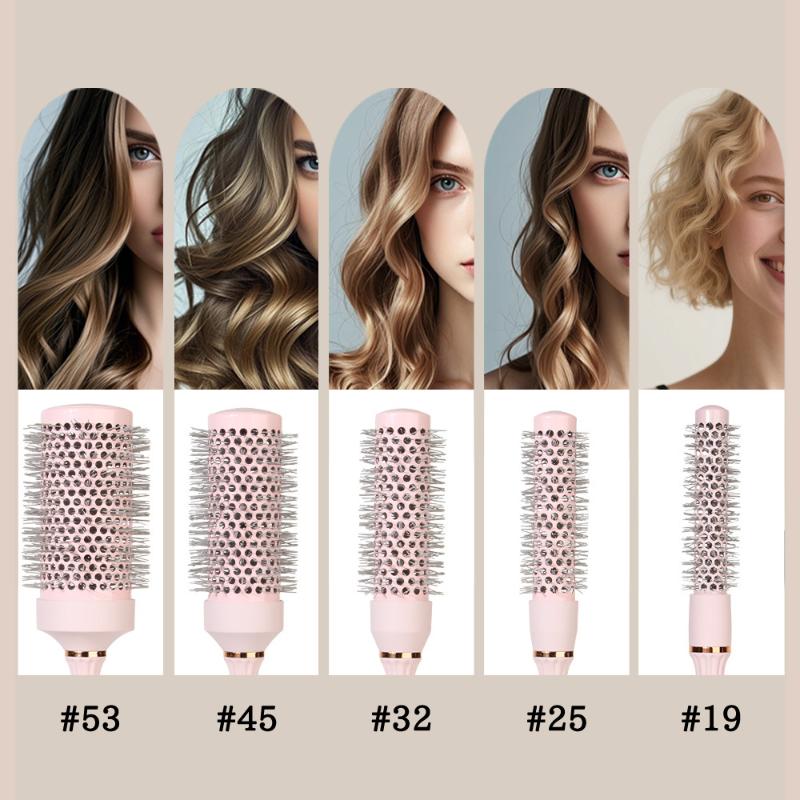 1PC Hair Curling Comb Brush Ro - Home Barber ulasan dan harga