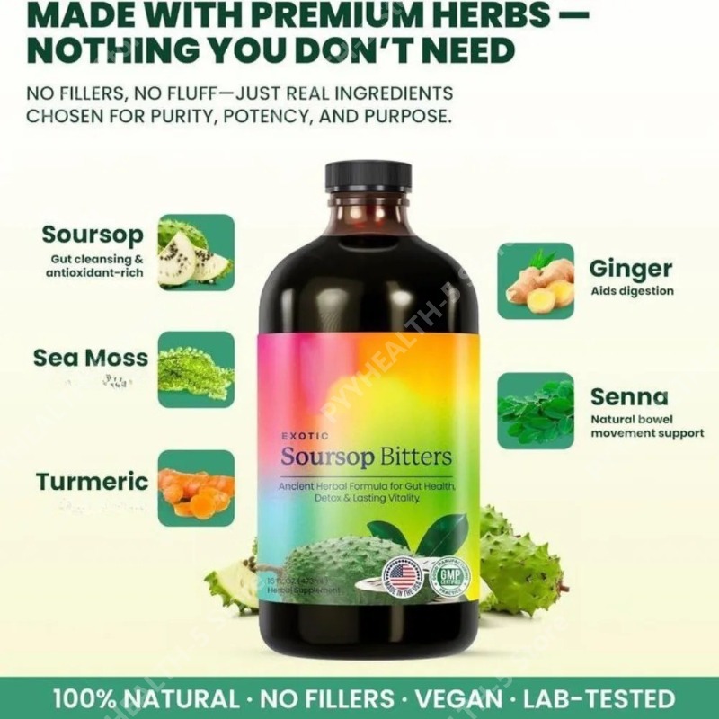 Soursop Bitters Drops Liquid O - Bitters Bottle Set ulasan dan harga
