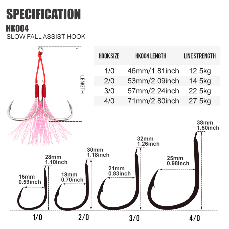 TEASER 2PC/10PCS HK004 Slow Ji - Jigger Double Sided ulasan dan harga