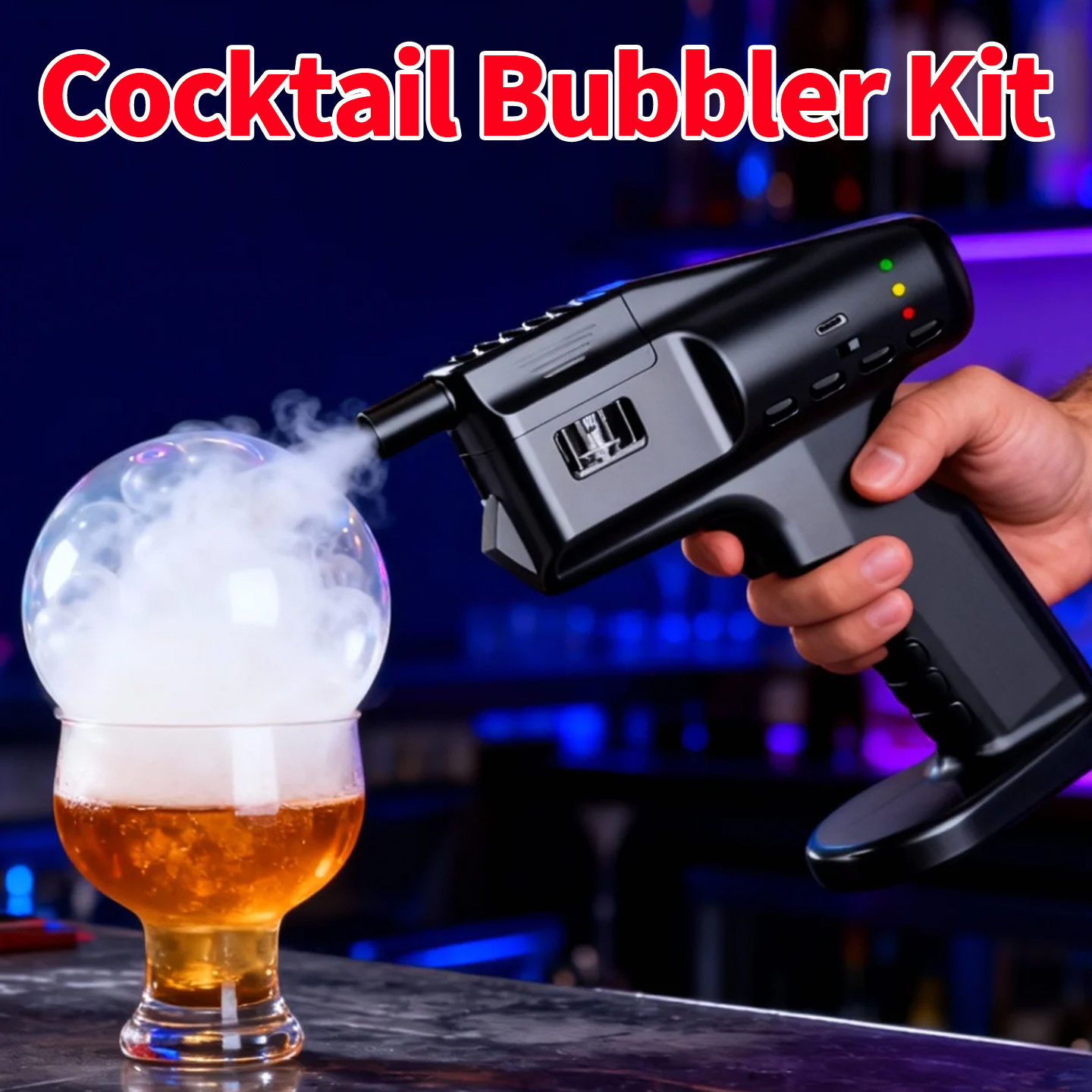 USB Rechargeable Cocktail Smok - Smoking Gun Kit ulasan dan harga