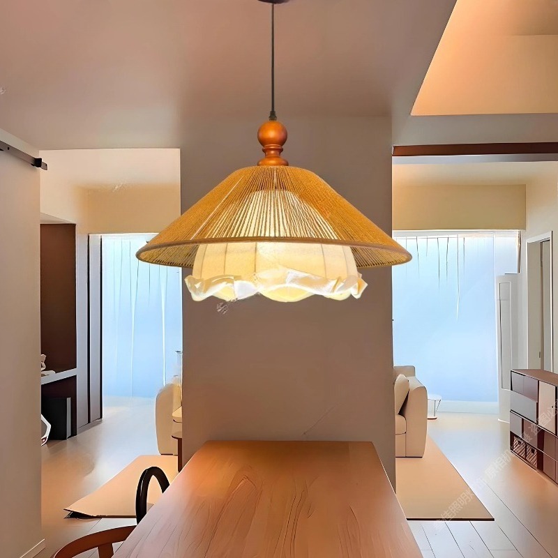Japanese Rattan Pendant Lamp H - Home Bar And Counter ulasan dan harga