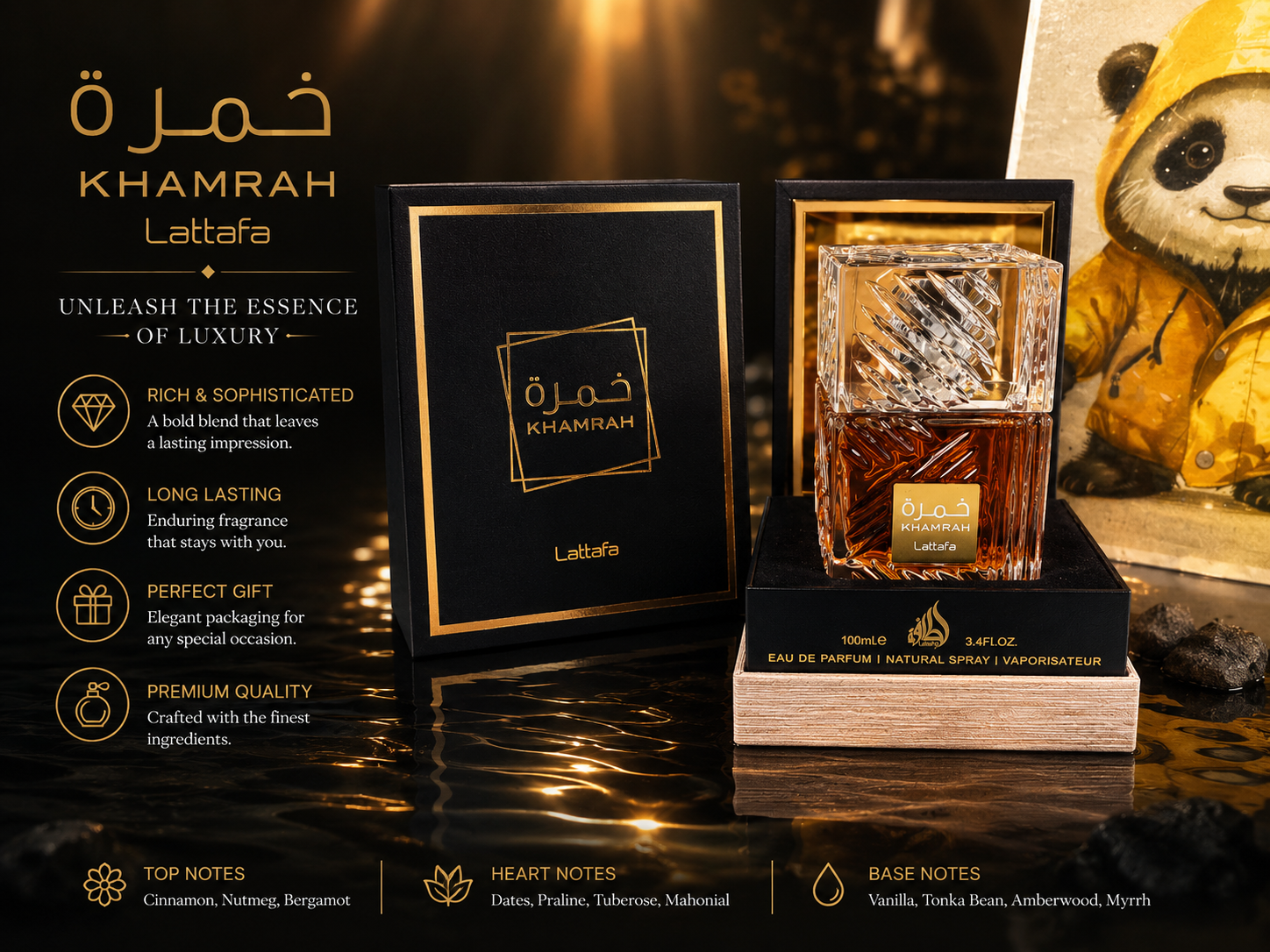 Khamrah Eau De Parfum 100ml -  - Home Bar Accessories ulasan dan harga