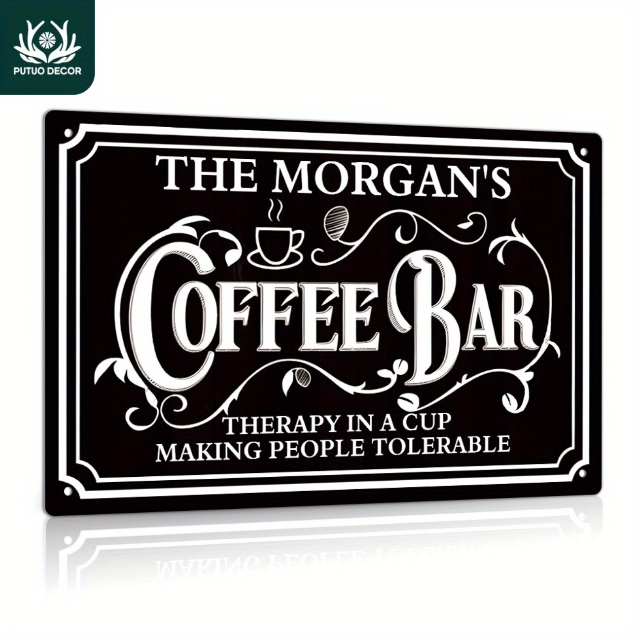 1pc Personalized The Morgan's  - Home Bar Signs ulasan dan harga