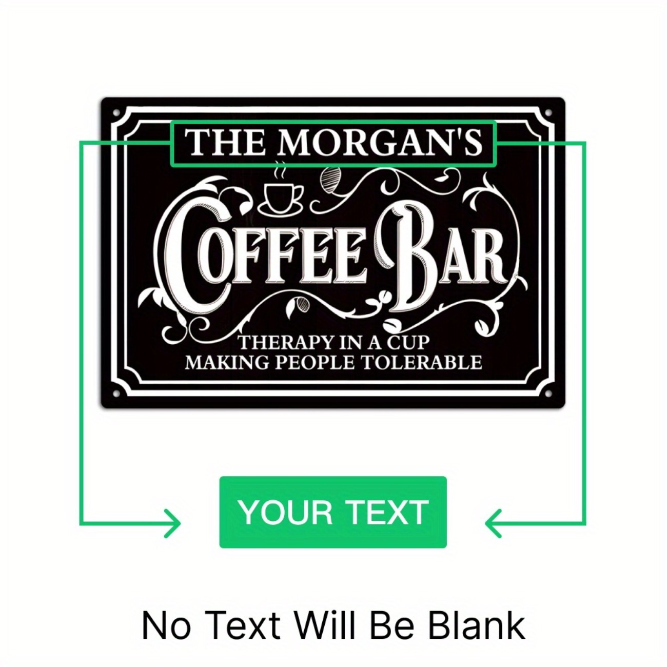1pc Personalized The Morgan's  - Home Bar Signs ulasan dan harga
