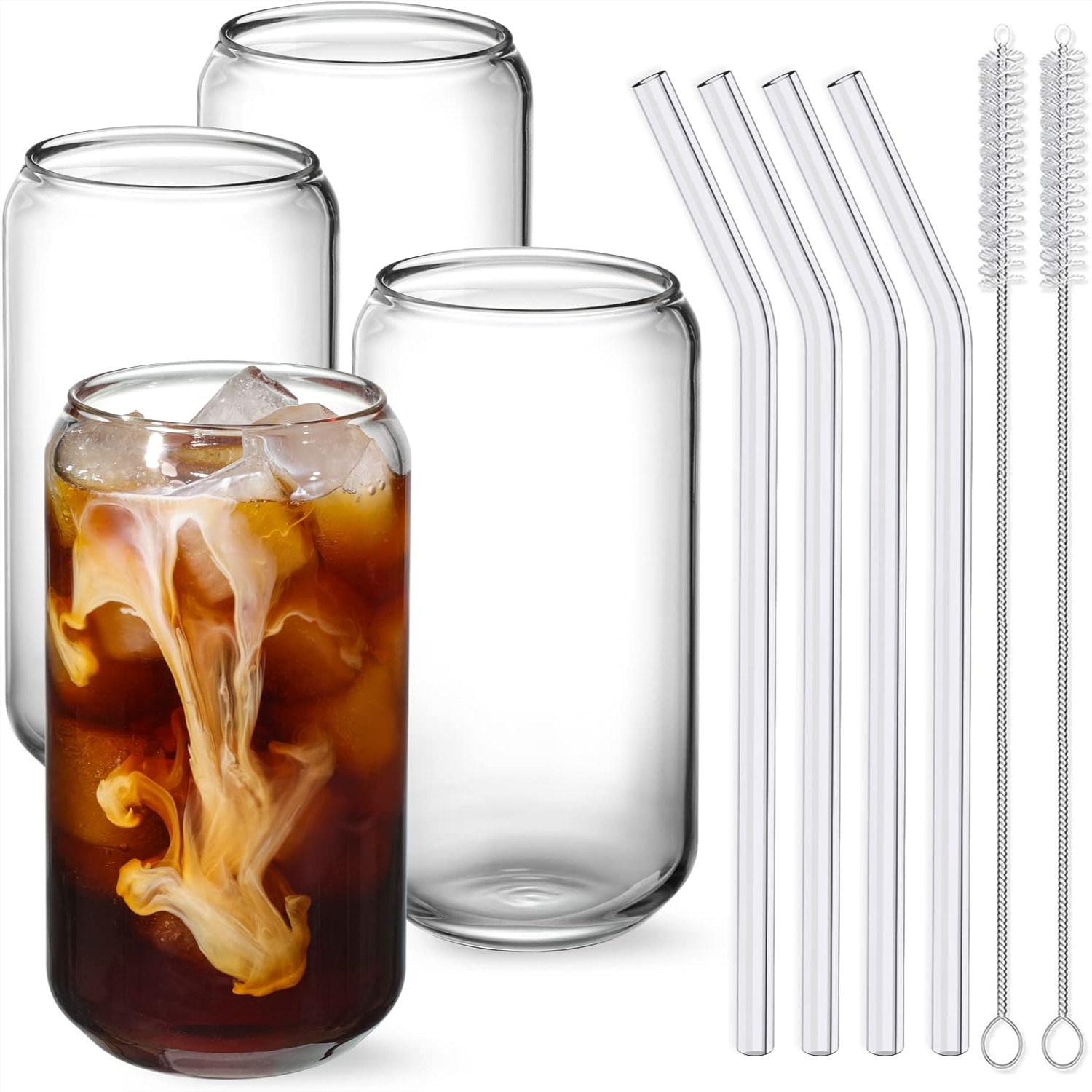 16oz Highball Glasses Set with - Highball Glass Set ulasan dan harga